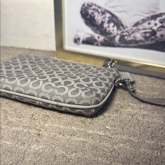 Coach Gray Wristlet - Picture 8 of 8